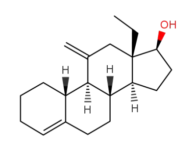 (+)-13β-ethyl-11-methylenegona-4-en-17β-ol